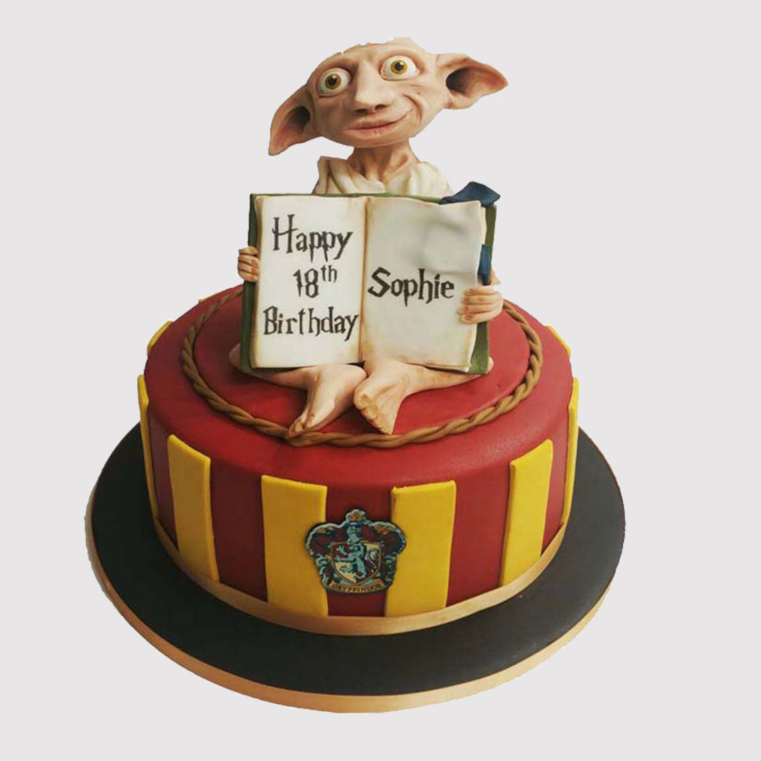 Dobby Harry Potter Happy Birthday Dobby The House Elf Vanilla Cake Uae | Gift Dobby The House Elf Vanilla  Cake- Ferns N Petals