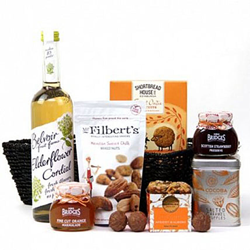 Sweet Galore Edible Hamper:Dry Fruits  Delivery to UK