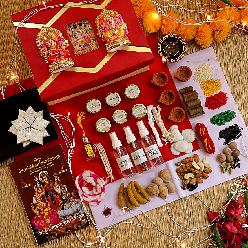Lakshmi Ganesha Diwali Pooja Box