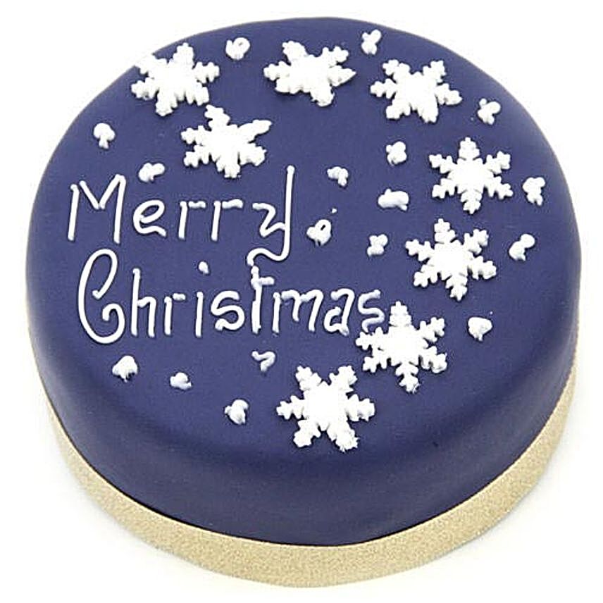 Blue Merry Christmas Cake:Best Selling Cakes in UK