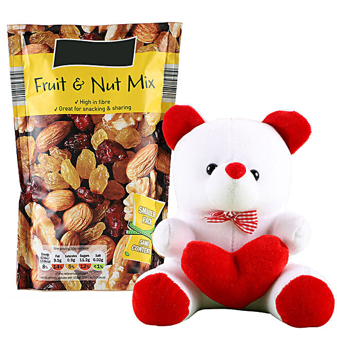 Alesto Fruit And Nut Mixes Teddy Combo uk Gift Alesto Fruit And Nut