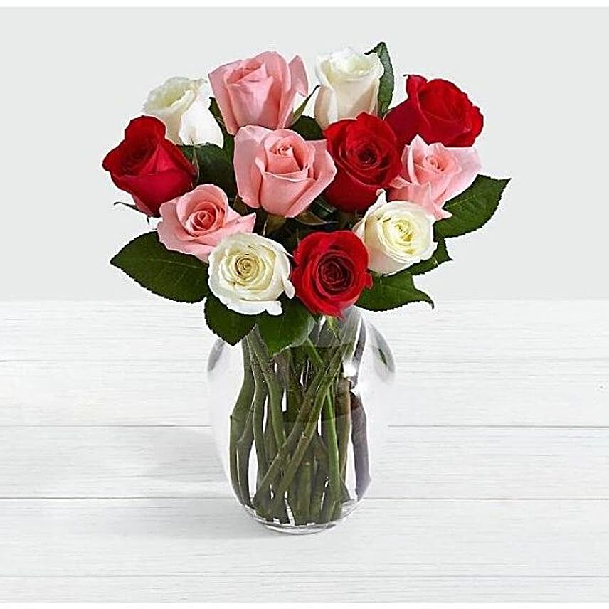 Majestic Roses Bouquet:Send Birthday Flowers to UK