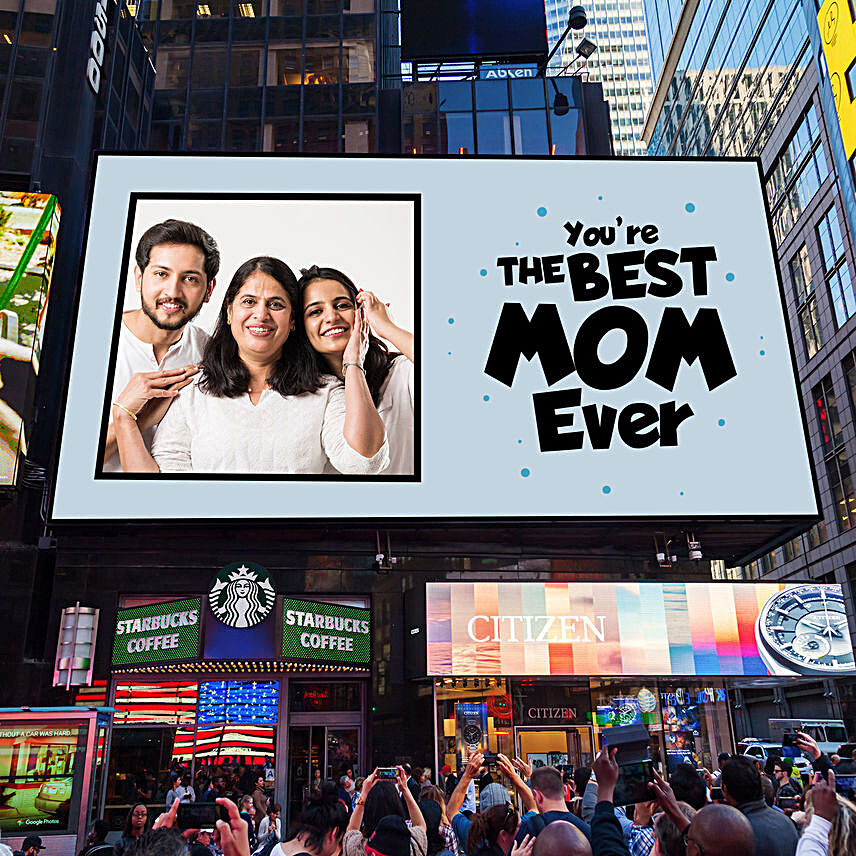 Best Mom Ever Personalised Billboard E Poster