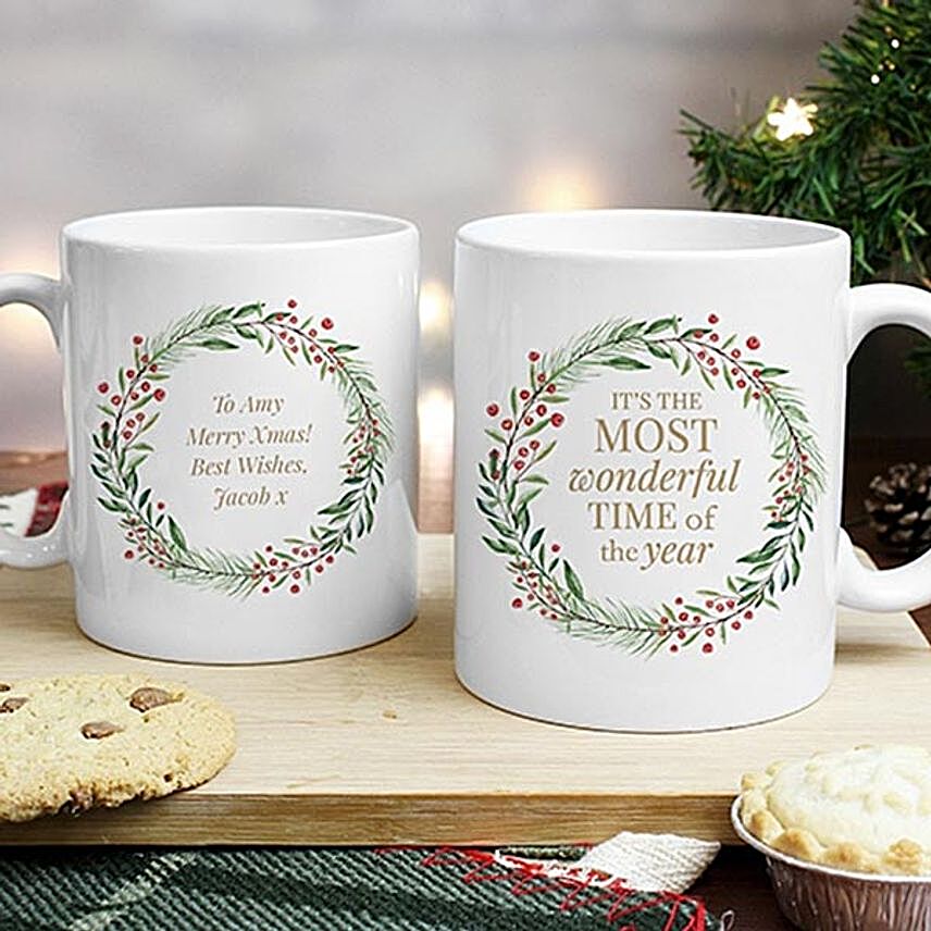Personalised Christmas Eve Mug:All Gifts