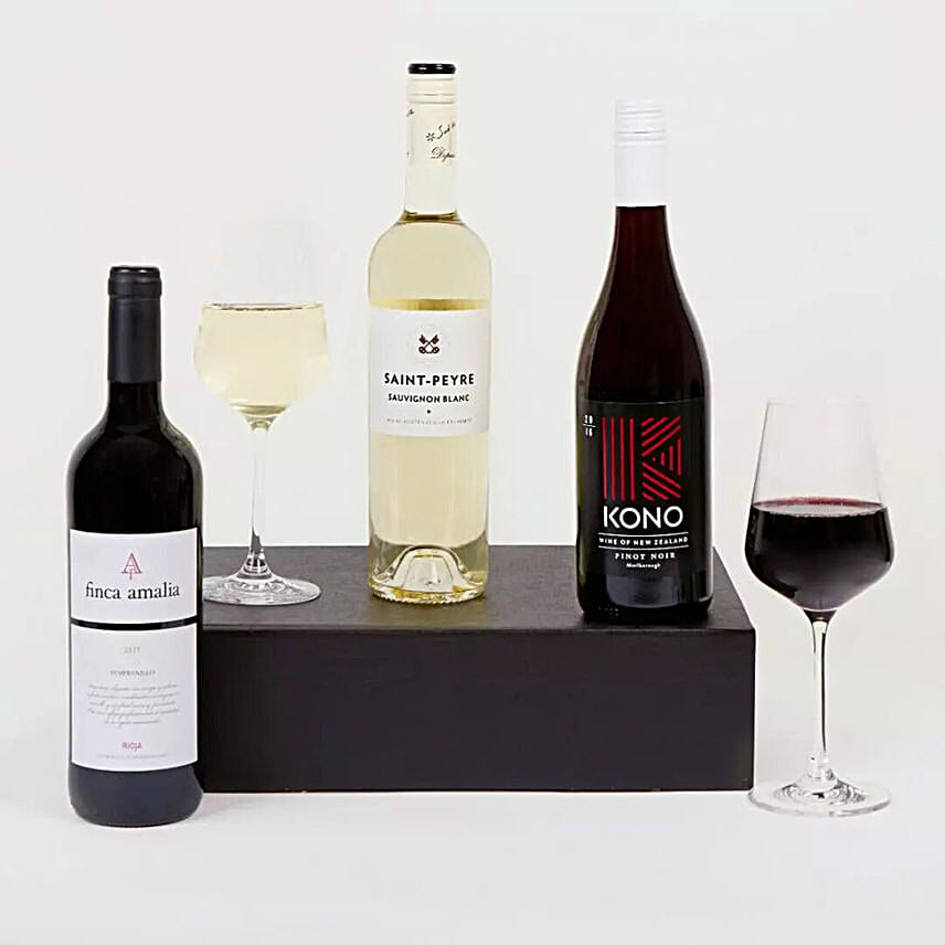 Best Of Both Wine Trio Gift Box