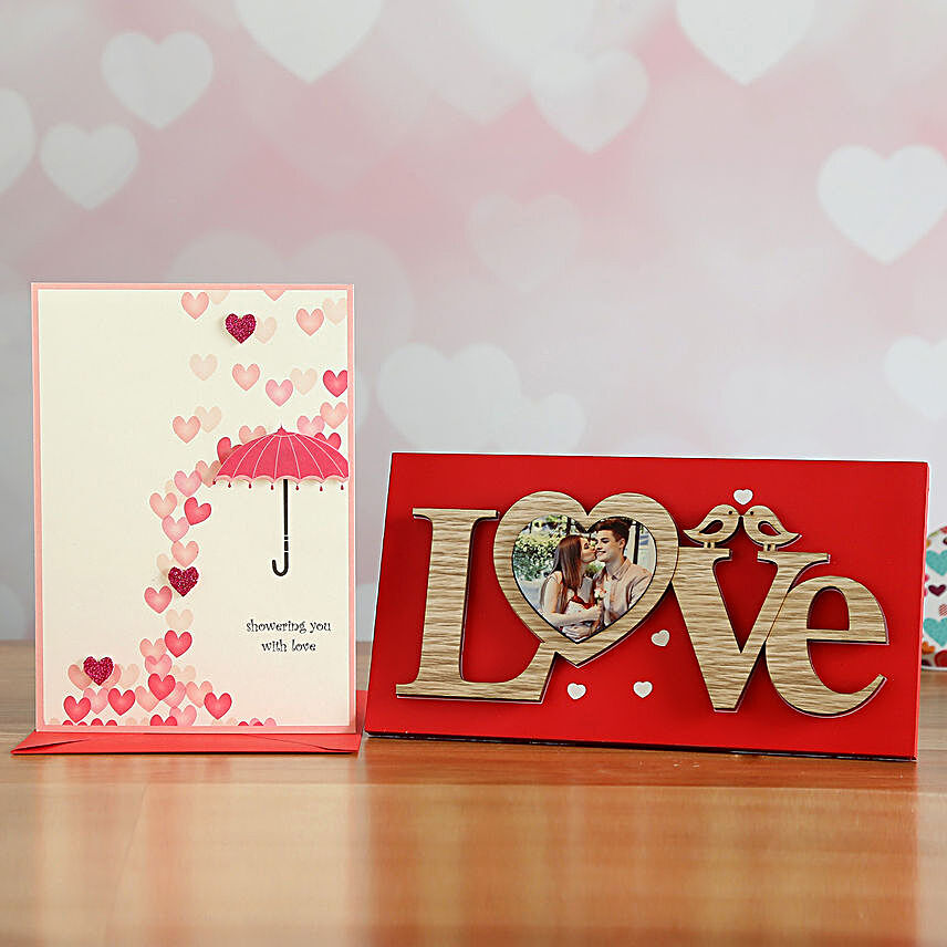 Cute Love Frame Gift Set