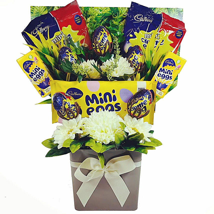 Easter Special Creme Eggs And Mini Eggs Bouquet