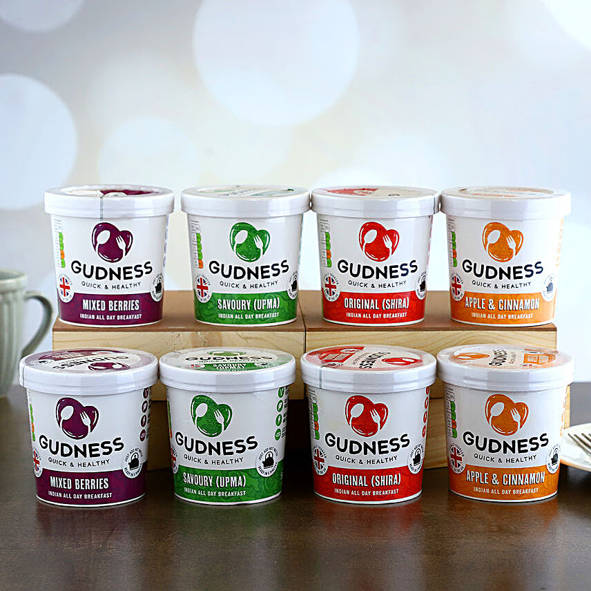 Goodness Breakfast Bundle 8 Pots:Send Daughters Day Gifts to UK