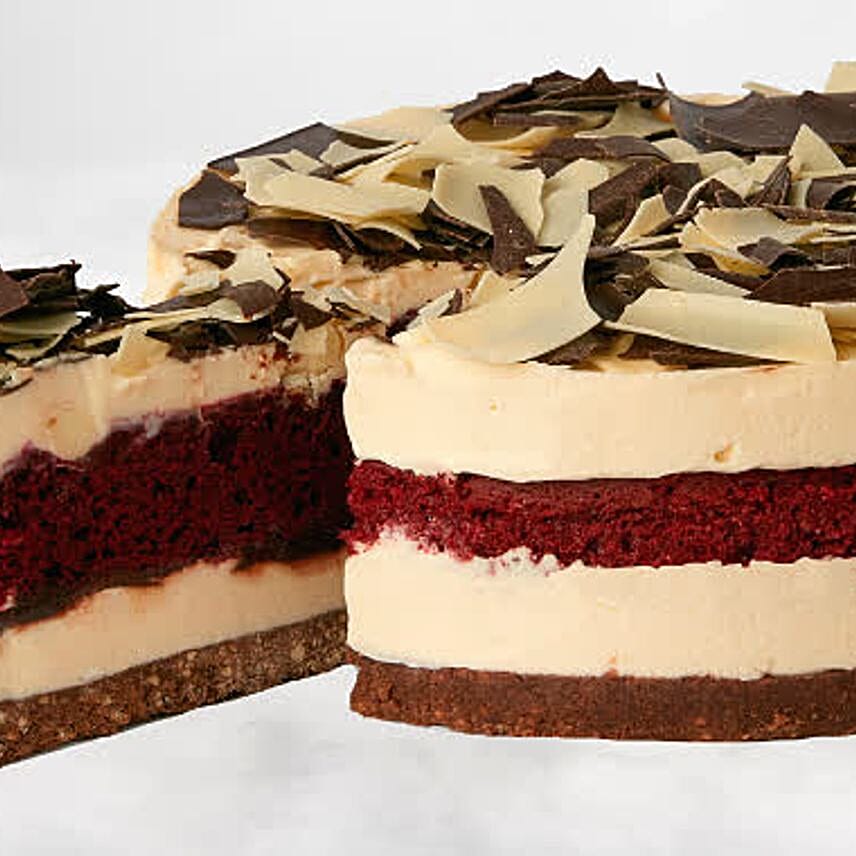 Christmas Red Velvet Cheesecake