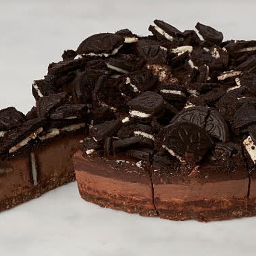 Vegan Double Chocolate Cookies And Christmas Cheesecake:Cheesecakes Delivery in UK