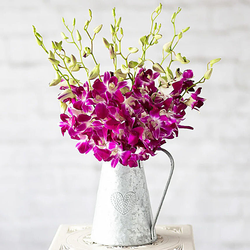 Long Stemmed Dendrobium Orchids Bouquet:Send Mothers Day Gifts to UK