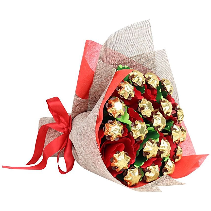 Christmas Special Belgian Chocolate Bouquet