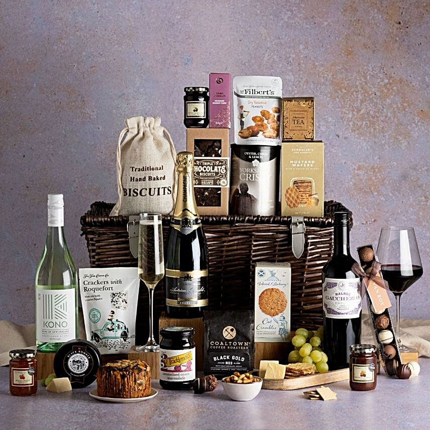 Booze And Munchies Gift Hamper