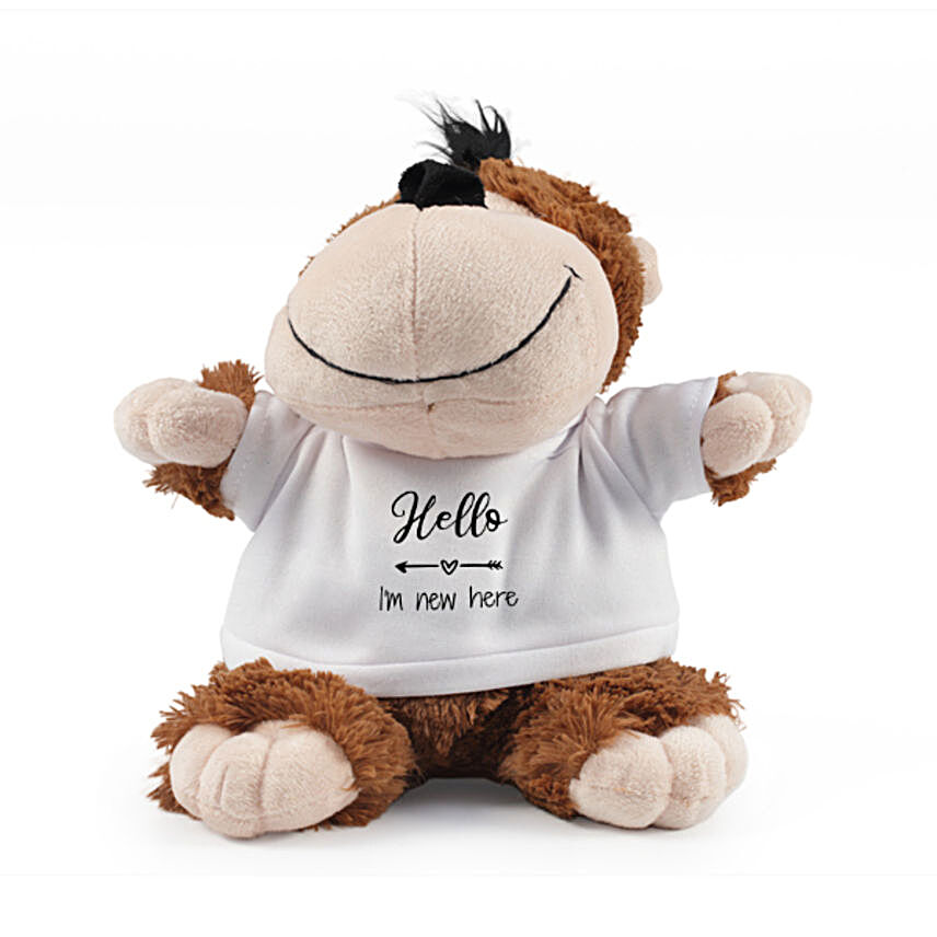 Personalised Stuffed Monkey