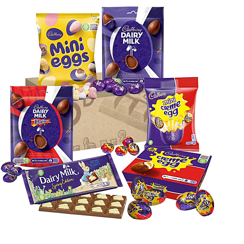 Cadbury Eggstravaganza:Send Easter Gifts to UK