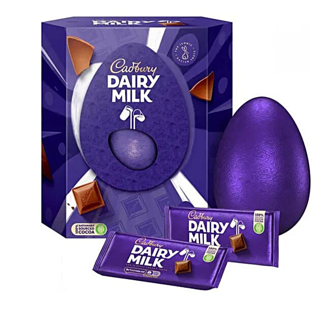 Cadbury Giant Egg And Dairy Milk Bars uk Gift Cadbury Giant Egg And
