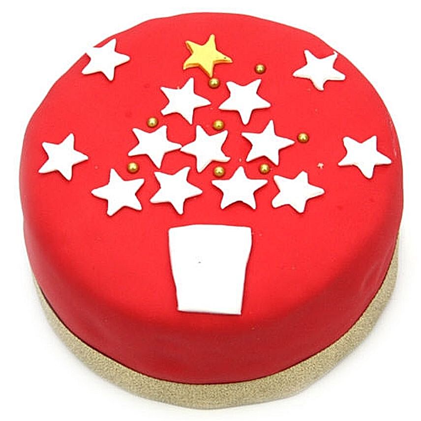 Christmas Star Cake:Christmas Cakes to UK