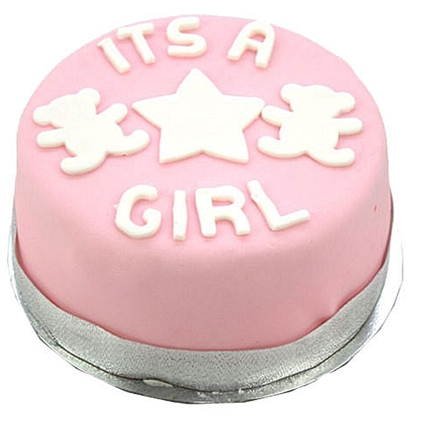 Its A Girl Chocolate Cake 1 Kg