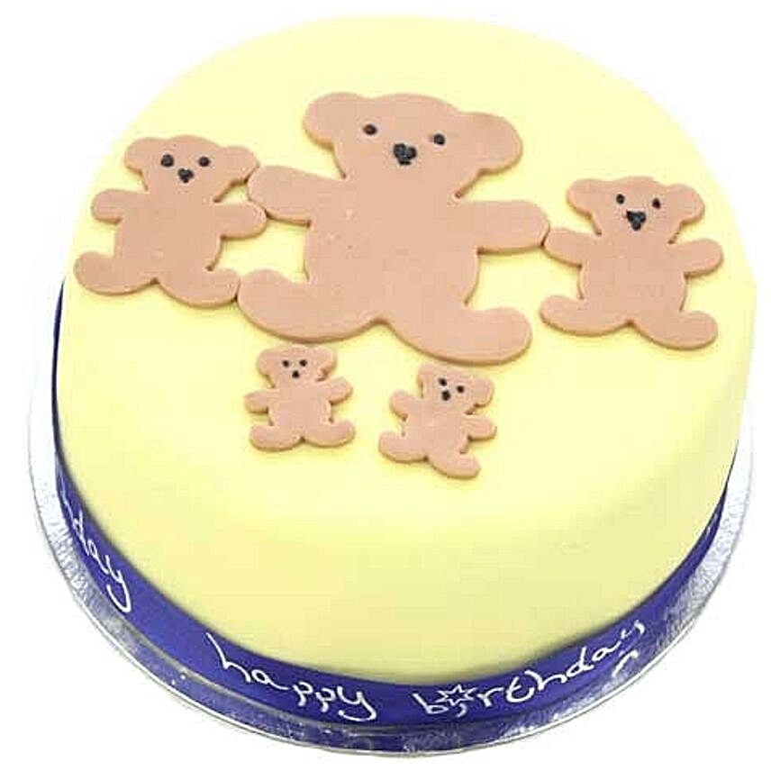 Teddy Bear Birthday Cake:Gifts for Kids to London