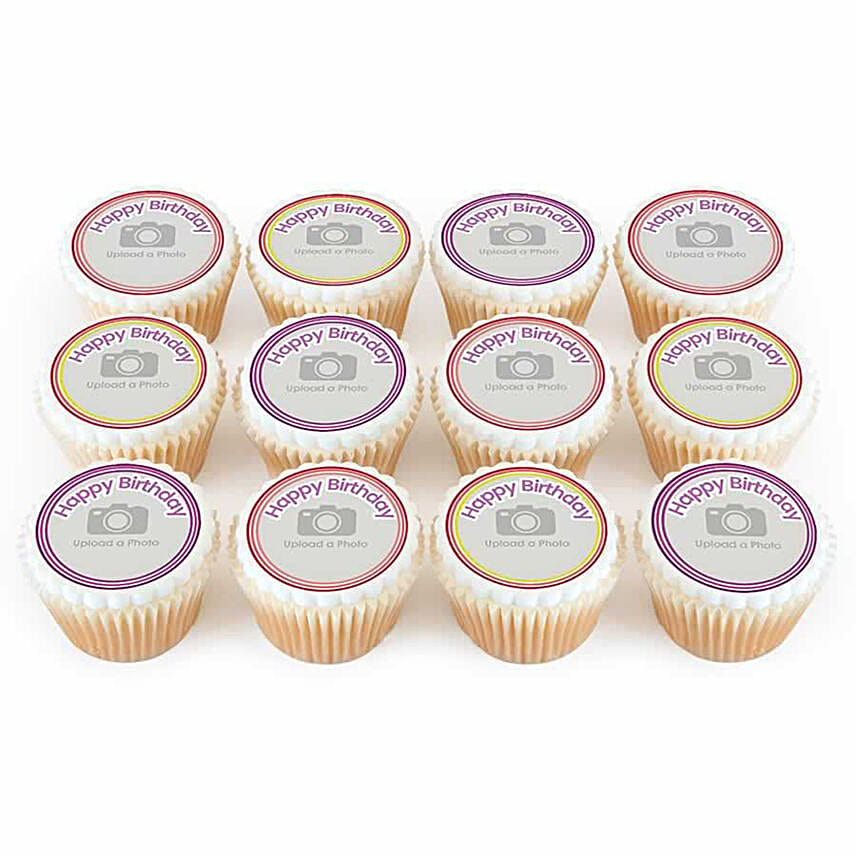 Female Photo Cupcakes