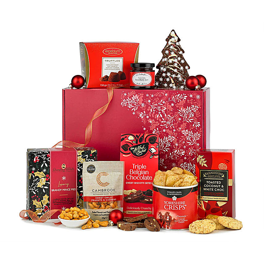 The Joybells Tasty Treats Hamper:Christmas Gifts UK