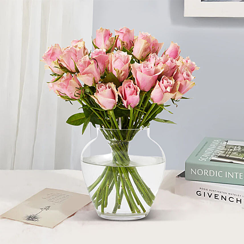 Pink Bi Rose Bouquet
