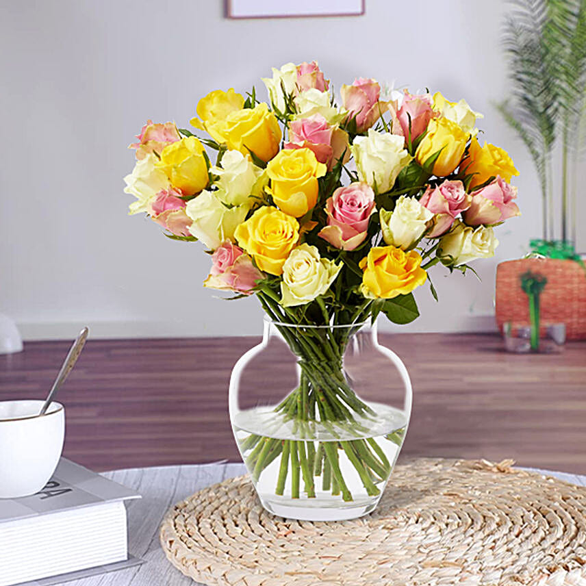 Tricolor Rose Bouquet