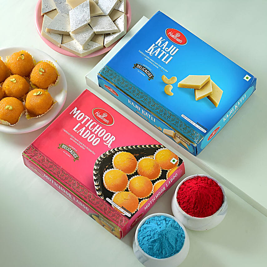 Joyous Holi Sweets N Colours Bundle