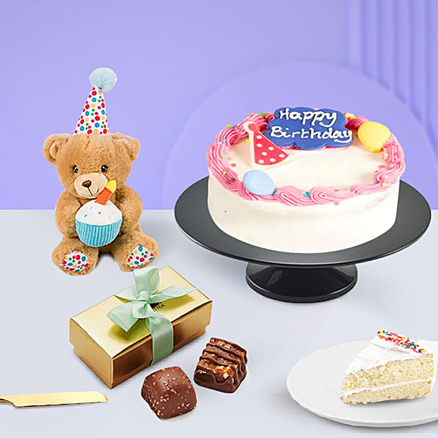 Caramel Cake Wine N Chocolate Trio