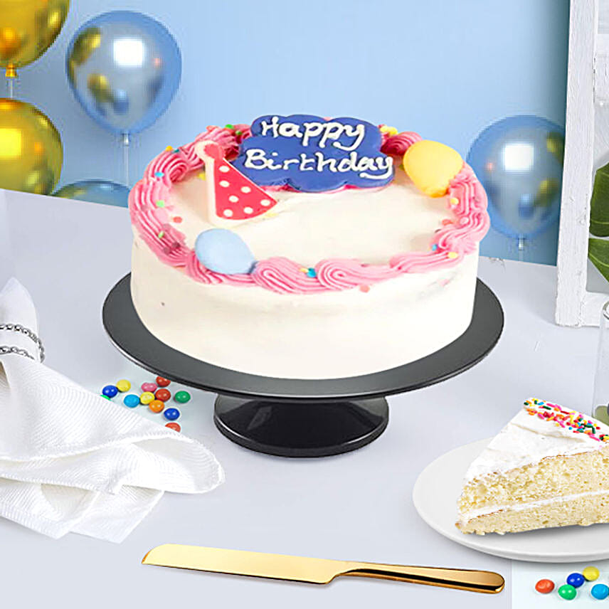 Custom Fluffy Vanilla Sponge Cake