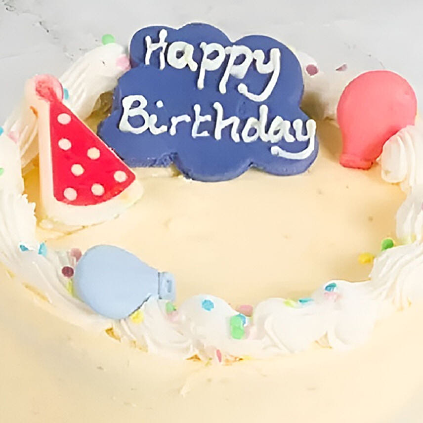 Zesty Vanilla Lemon Cake