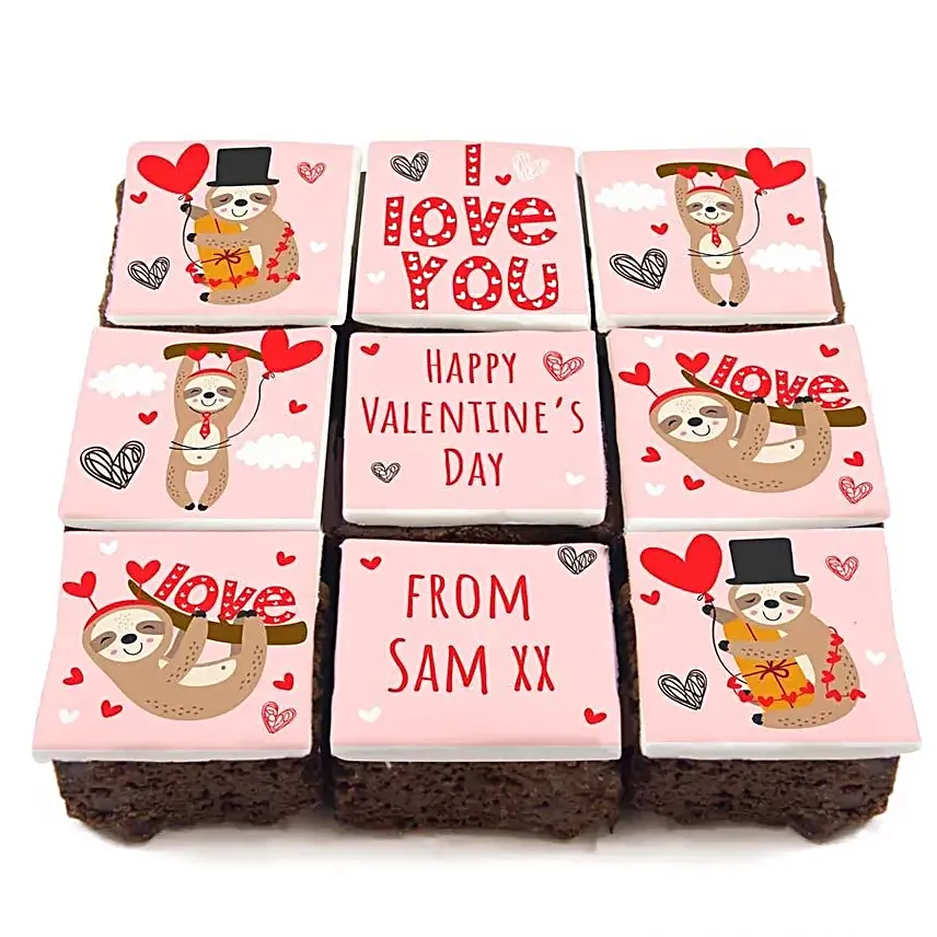 9 Sloth Love Brownies