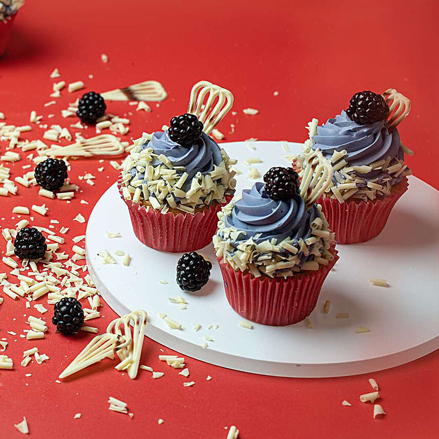 Blackberry Cupcakes