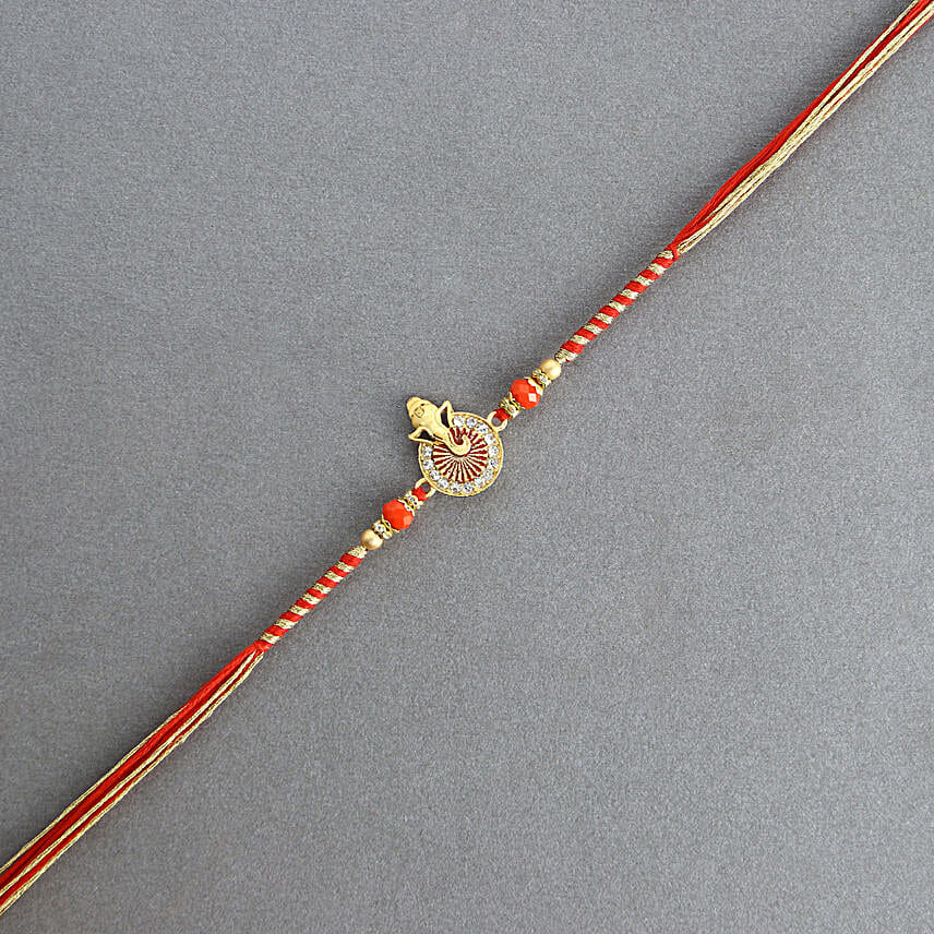 Blessed Ganesha Rakhi Combo