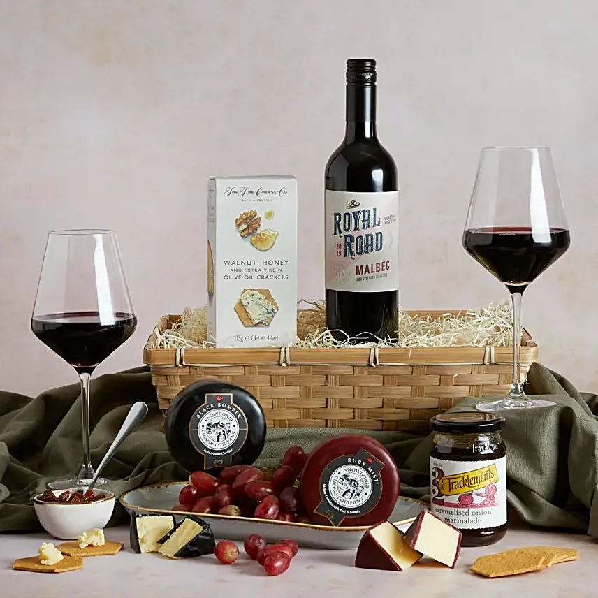 Cheese And Wine Hamper