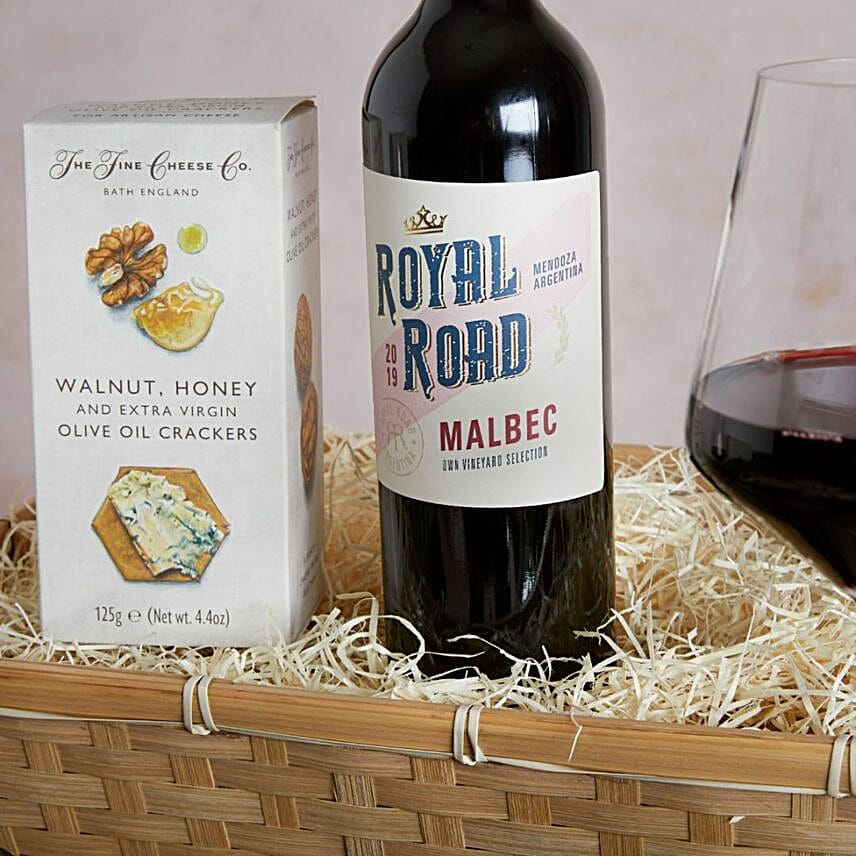 Cheese And Wine Hamper