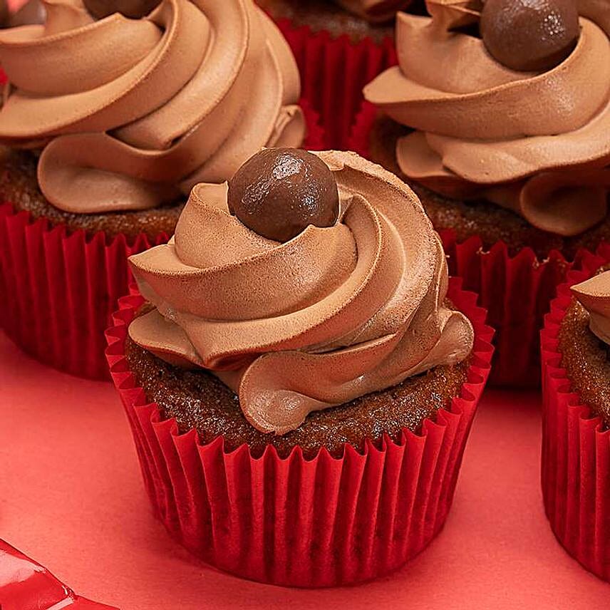 Chocolate Malteser Cupcakes