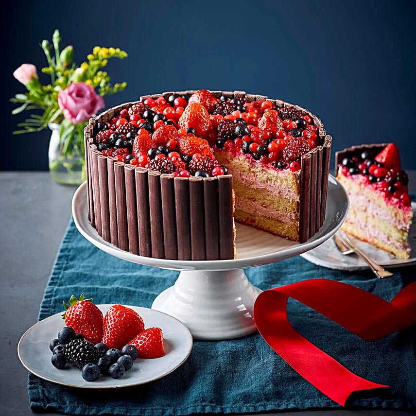 Classic Fruits Forest Gateau Cake