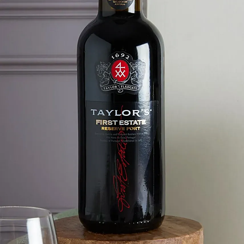 Classic Winter Port And Cheese Hamper