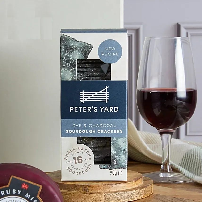 Classic Winter Port And Cheese Hamper