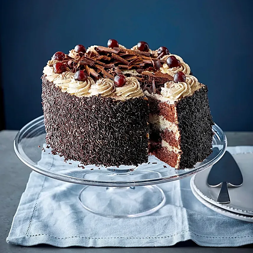 Delectable Black Forest Gateau Cake
