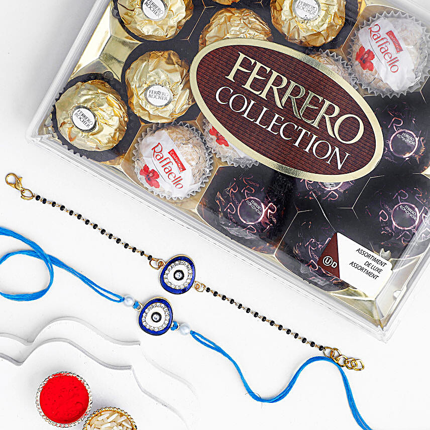 Feng Shui Guardian Bhaiya Bhabhi Rakhi N Ferrero Collection