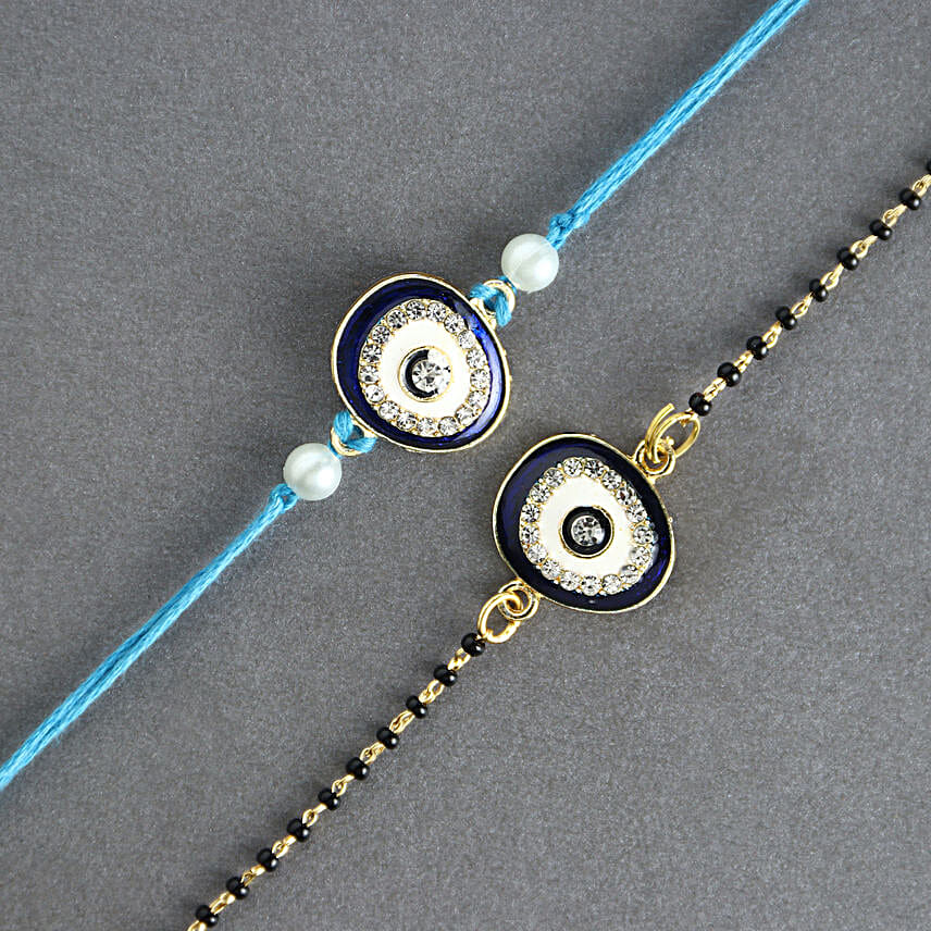 Feng Shui Guardian Evil Eye Bhaiya Bhabhi Rakhi N Gulab Jamun