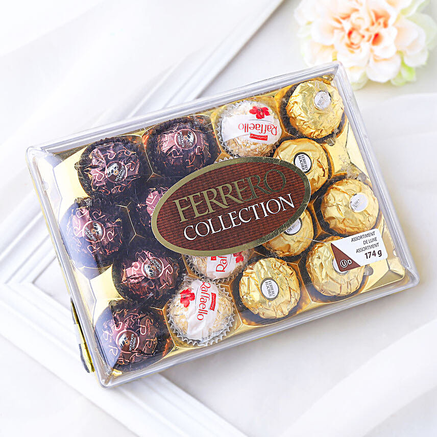 Floral Heritage Round Rakhi Set N Chocolate Delight