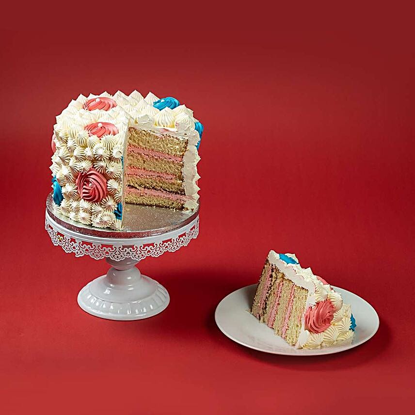Gender Reveal Cute Cake
