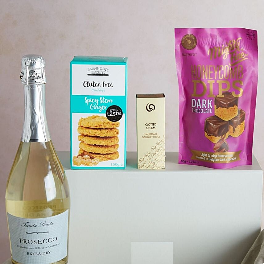 Gluten Free Gift With Prosecco