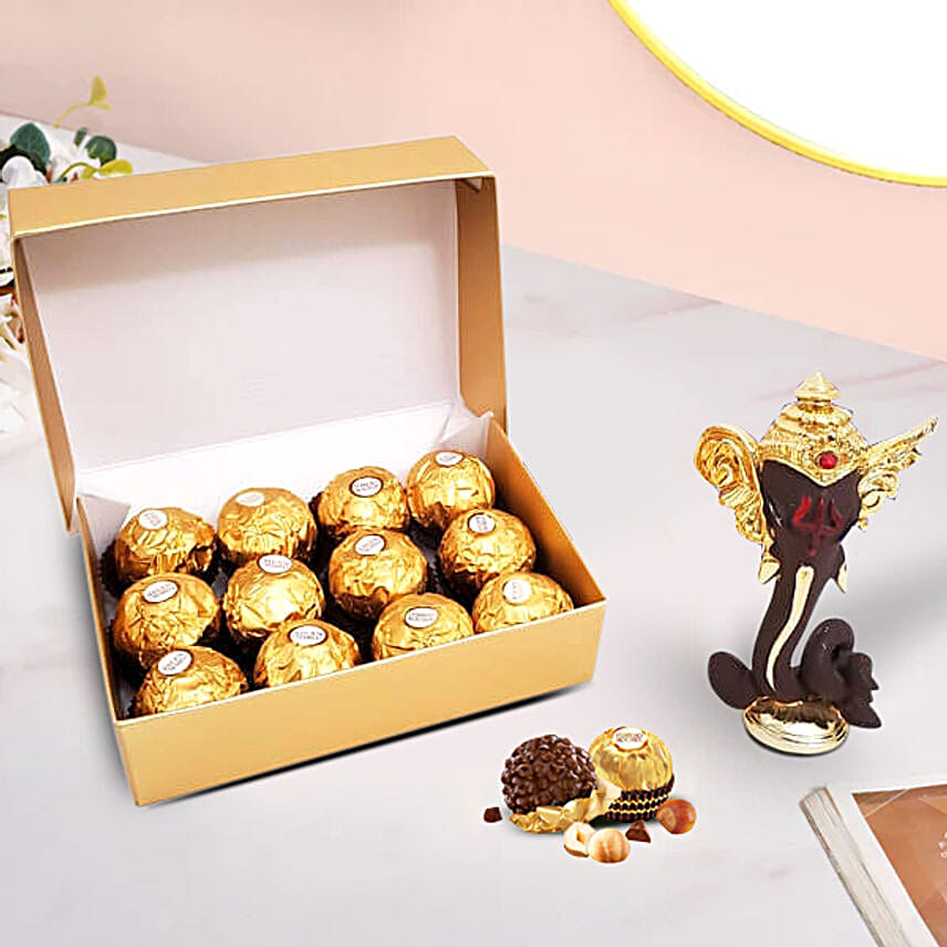 Golden Ganesha Blessings
