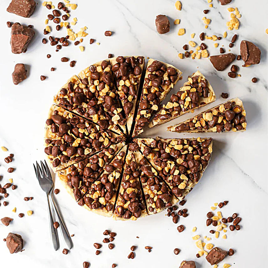 Honeycomb Golden Nugget Cheesecakes