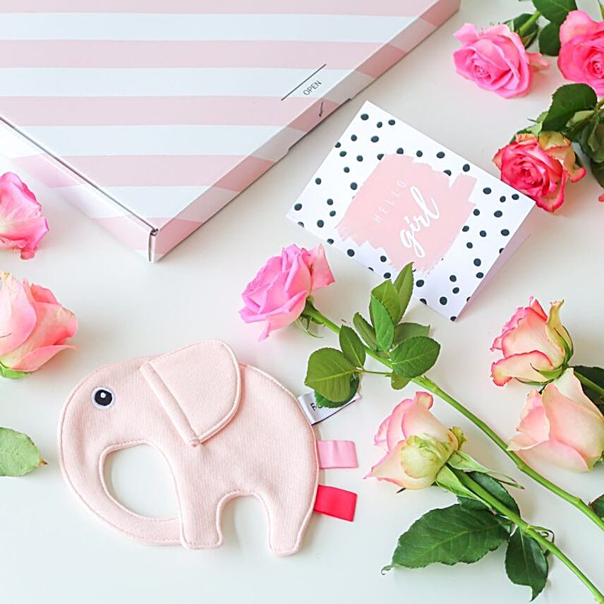 Its A Girl Letter Box Gift