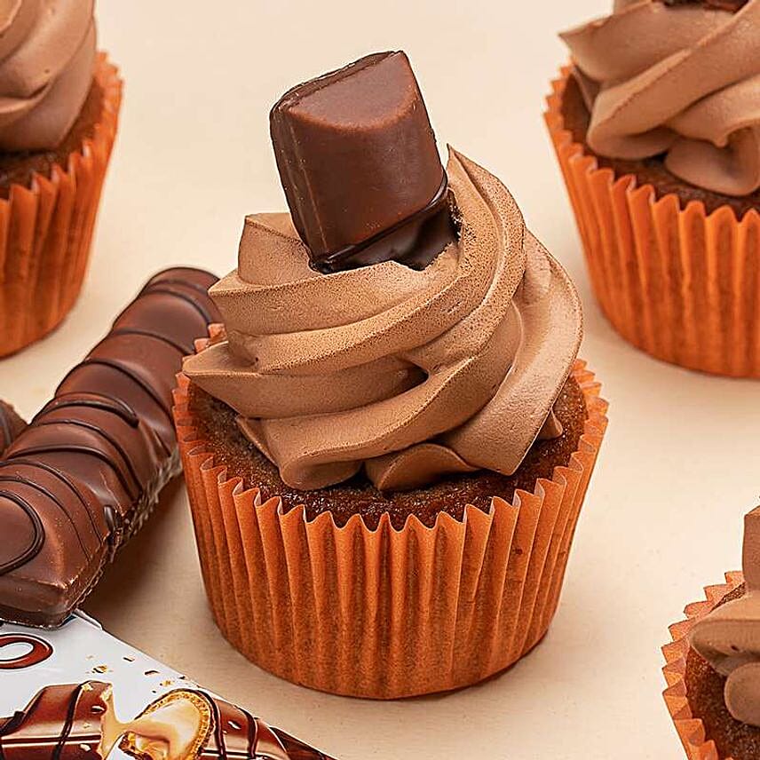 Kinder Bueno Cupcakes